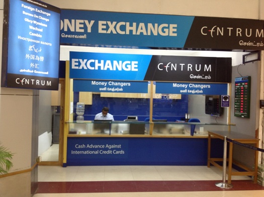 foreign exchange in singapore airport